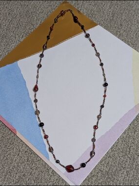 Handcrafted Bead Necklace -18"